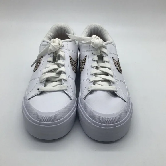 Nike Court Legacy Lift Shoes FD0558 100 White Hemp United - Picture 3 of 5